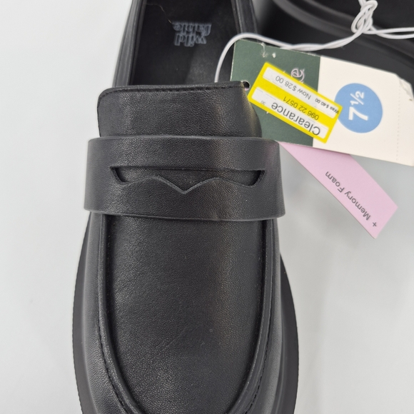 Wild Black Fable Women’s Loafer Platform With Memory Foam Insole Size 7.5 NEW - Picture 5 of 10
